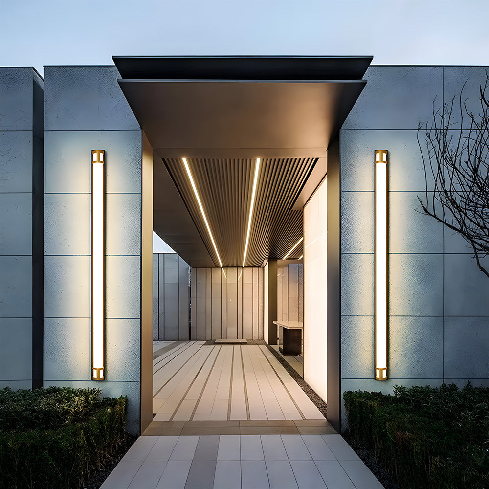 All-Weather Garden Wall Lanterns - Energy-Efficient LED Lighting for Outdoor Spaces, IP65 Rated