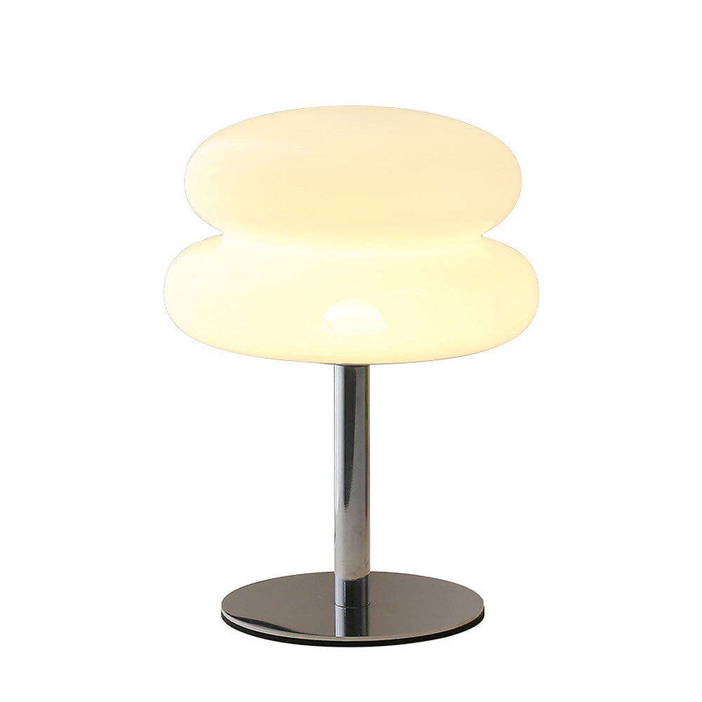 SOLVIA – Minimalist Glass Mini Table Lamp for Bedrooms & Living Spaces