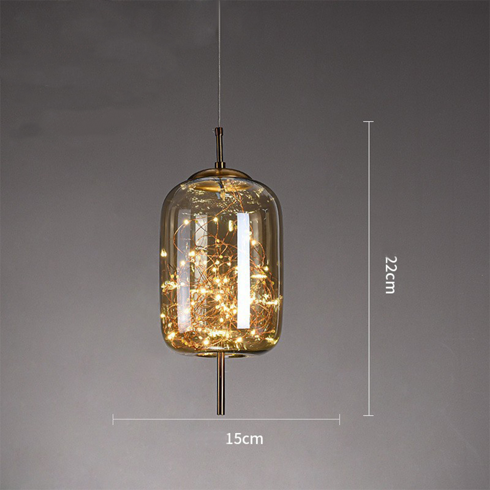 Nordic Chic LED Hanging Lamp - Illuminate Your Space with Timeless Style