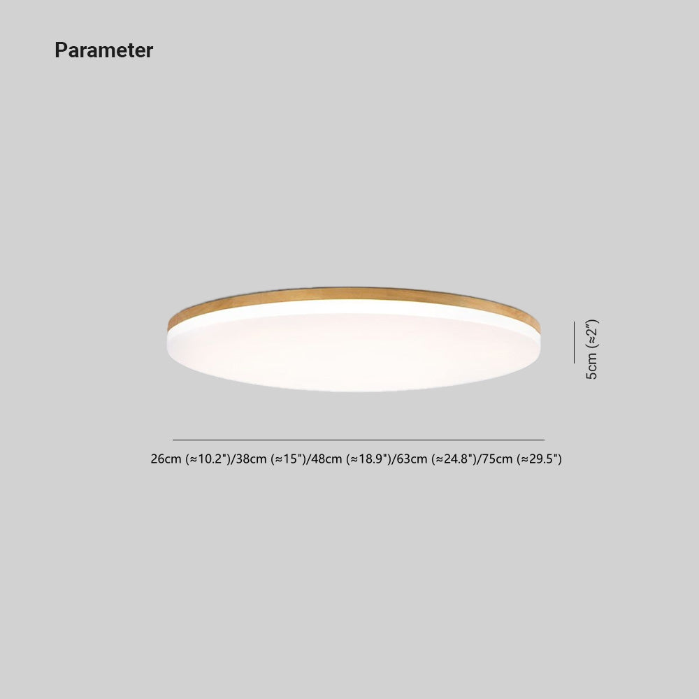 ZenithGlow – Wood & Metal LED Ceiling Lamp