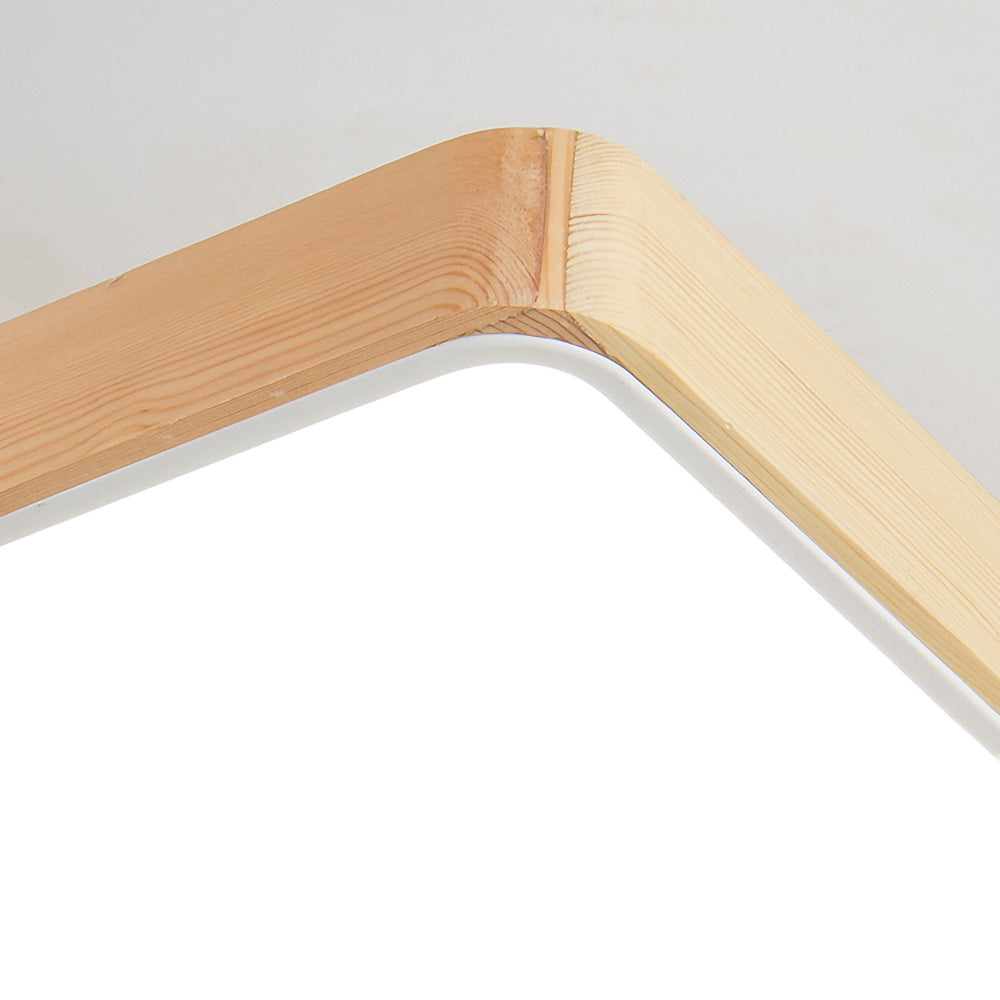 BREEZELUX – Modern Wooden Ceiling Fan with LED Light
