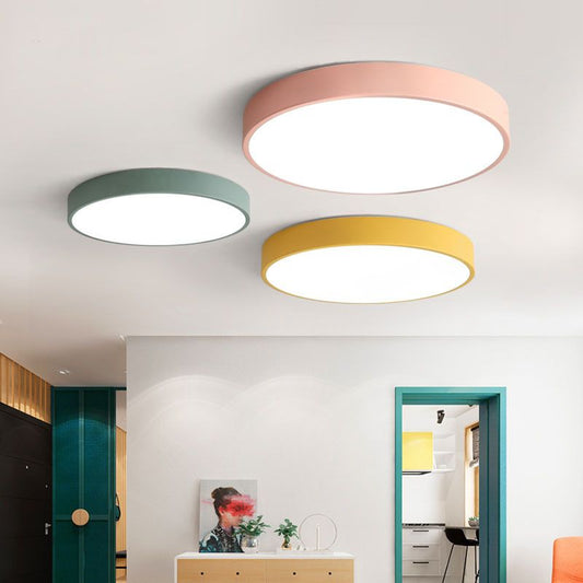 AuraGlow – Modern Round LED Ceiling Lamp