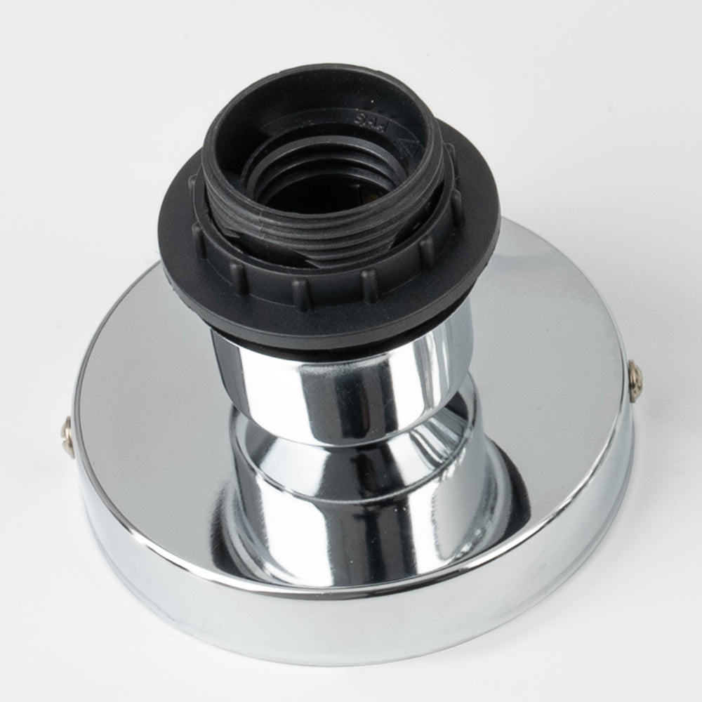 KIVO - Minimalist Black Flush Mount Ceiling Light for Hallways & Small Spaces