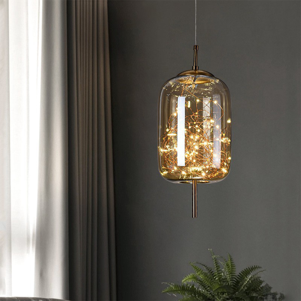 Nordic Chic LED Hanging Lamp - Illuminate Your Space with Timeless Style