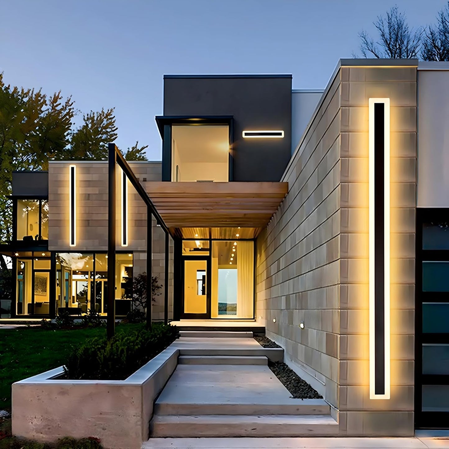 LUMINA – Sleek and durable outdoor wall lights with waterproof design