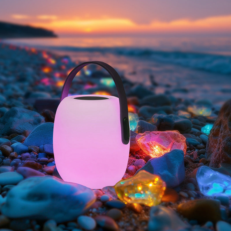 Variant image for Portable Solar Camping Lights with Remote Control β 16 Color Options, Waterproof LED Lantern for Outdoor Adventures-2