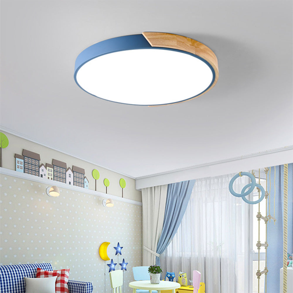 Colorful LED Ceiling Light Fixture β Modern Round Design for Hallway, Dining Room, and Living Room