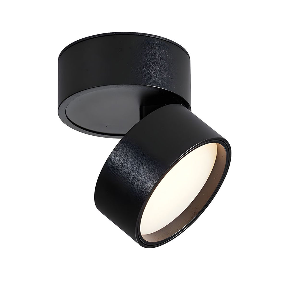 Compact Adjustable Ceiling Spotlight – Energy-Efficient LED Living Room Spotlights in Sleek Aluminum Finish