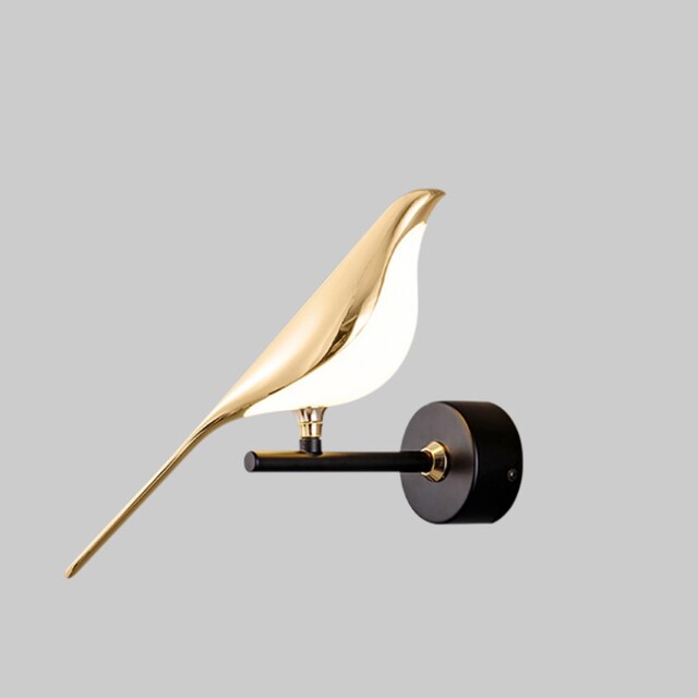 NordicNest - Stylish Scandinavian Bird LED Wall Lamp