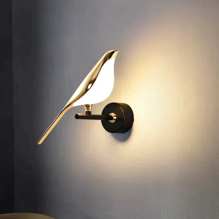 NordicNest - Stylish Scandinavian Bird LED Wall Lamp