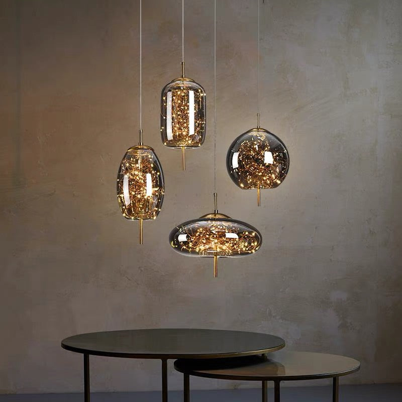 Nordic Chic LED Hanging Lamp - Illuminate Your Space with Timeless Style