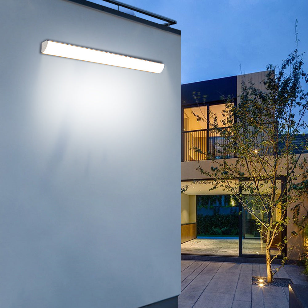 Streamlined Outdoor LED Wall Lantern - Sleek and Weatherproof Illumination for Your Exterior Spaces