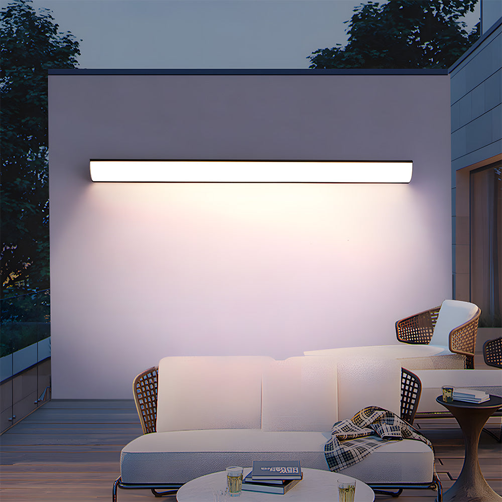 Streamlined Outdoor LED Wall Lantern - Sleek and Weatherproof Illumination for Your Exterior Spaces