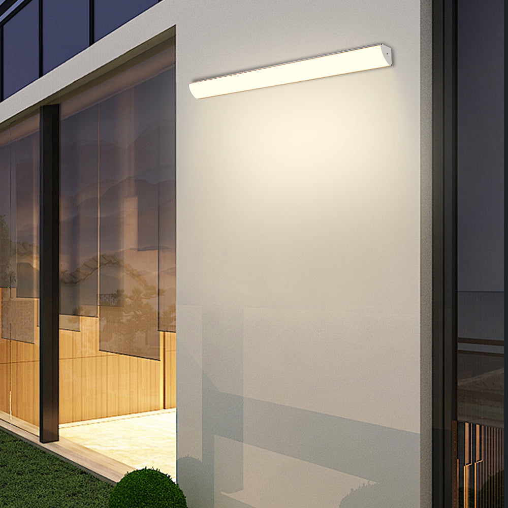 Streamlined Outdoor LED Wall Lantern - Sleek and Weatherproof Illumination for Your Exterior Spaces