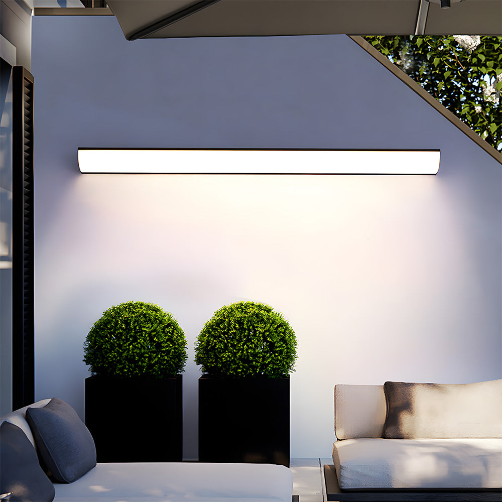 Streamlined Outdoor LED Wall Lantern - Sleek and Weatherproof Illumination for Your Exterior Spaces