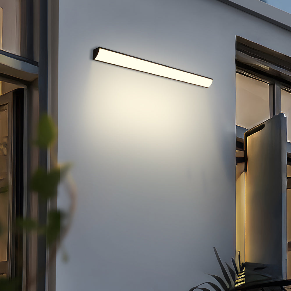 Streamlined Outdoor LED Wall Lantern - Sleek and Weatherproof Illumination for Your Exterior Spaces