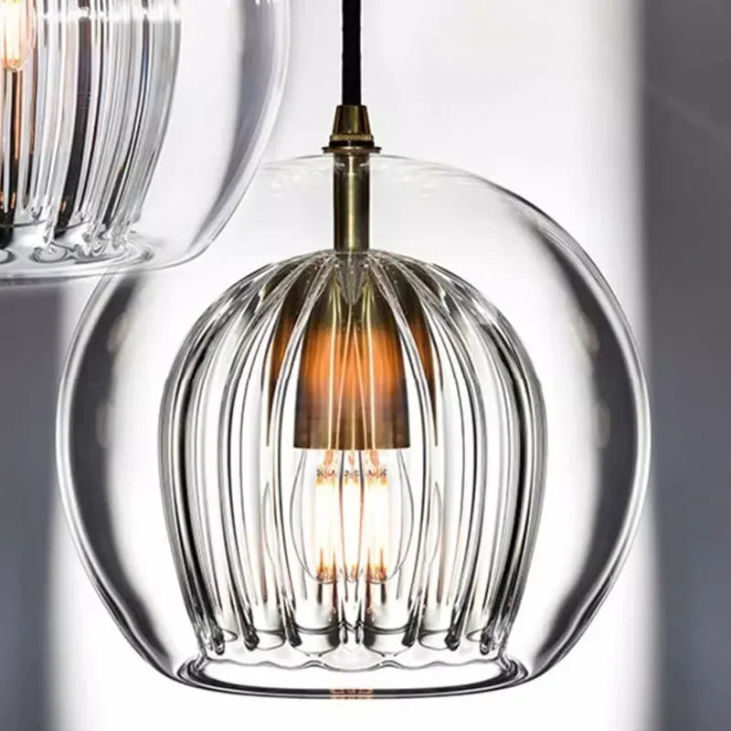 RadianceSphere - Contemporary Glass Pendant Lamp