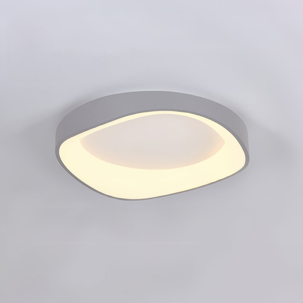 Nordic Wood Grain Flush Mount Ceiling Light Fixture – Eco-Friendly LED Design for Modern Spaces