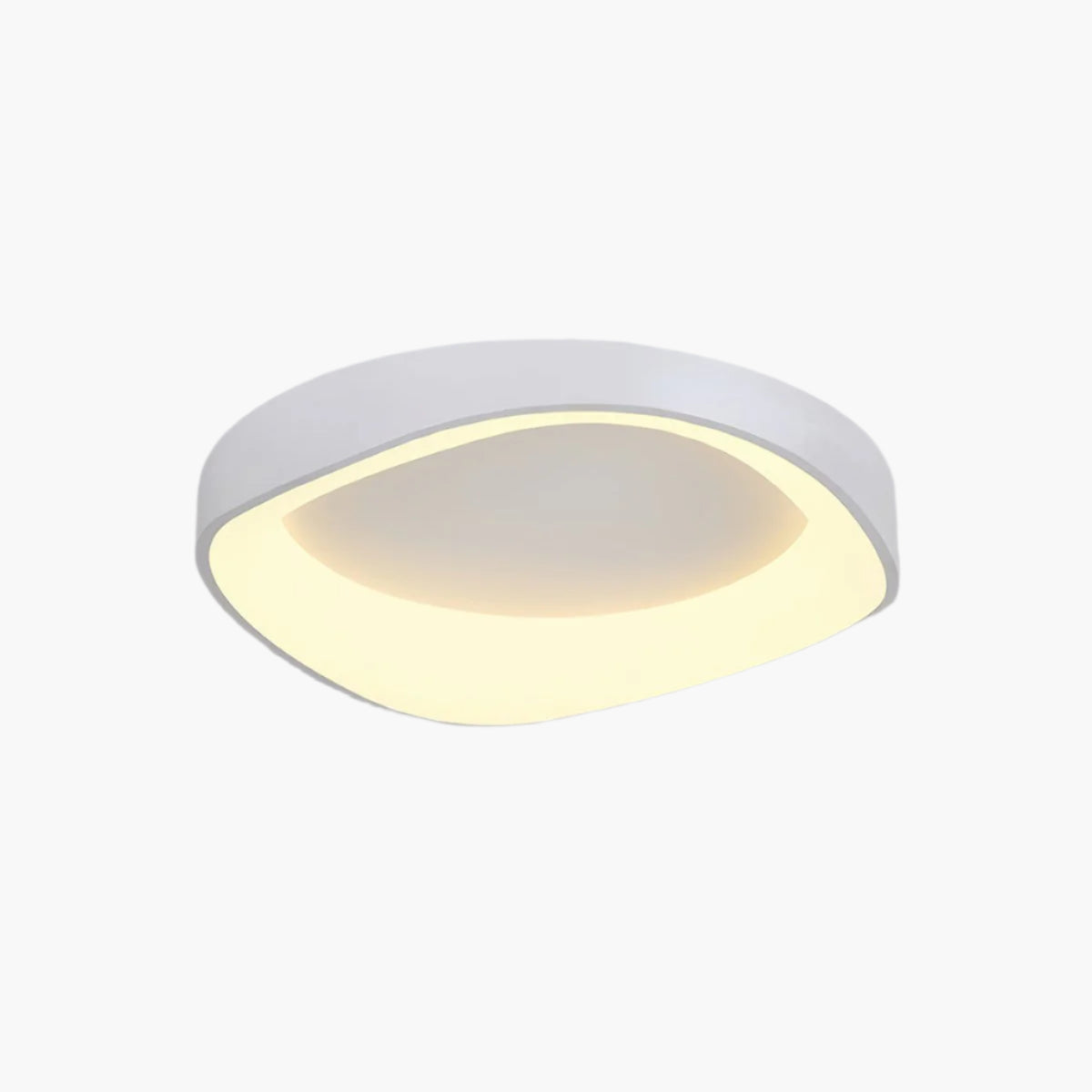 Nordic Wood Grain Flush Mount Ceiling Light Fixture – Eco-Friendly LED Design for Modern Spaces