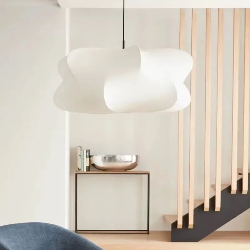 Wabi Sabi Silk Pendant Lamp – Japanese-Inspired Hanging Light for Modern Interiors, Elegant Design, Versatile Pendant Lighting