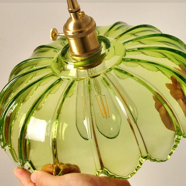 Blossom Glow Ceramic Pendant Lamp - Elegant Floral-Inspired Lighting Fixture