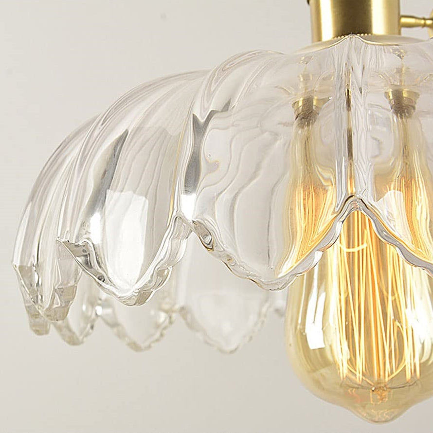 Blossom Glow Ceramic Pendant Lamp - Elegant Floral-Inspired Lighting Fixture