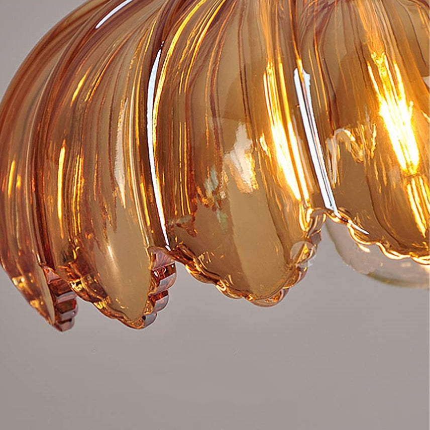Blossom Glow Ceramic Pendant Lamp - Elegant Floral-Inspired Lighting Fixture
