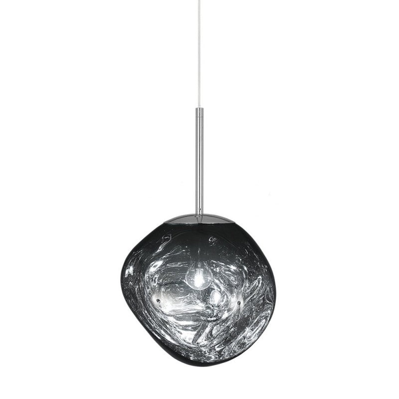 VESARO – Artistic Melted Glass Pendant Light for a Luxe Interior