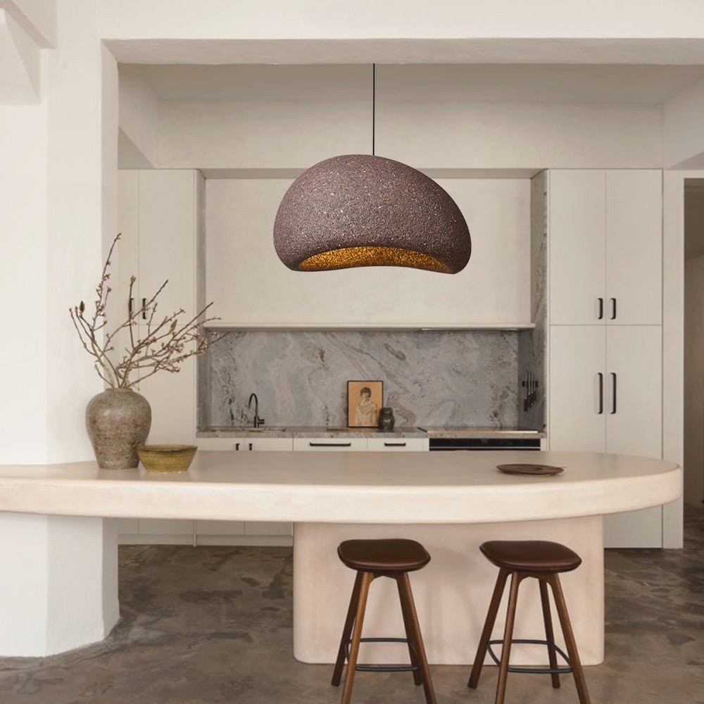 Variant image for Unique Handmade Speckled Pendant Light – Wabi-Sabi Design for Kitchen Island Lighting, Adjustable Height, Multiple Finishes-12