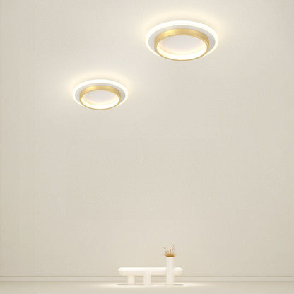 NOVAIR - Modern Round LED Ceiling Light for Hallways & Living Spaces