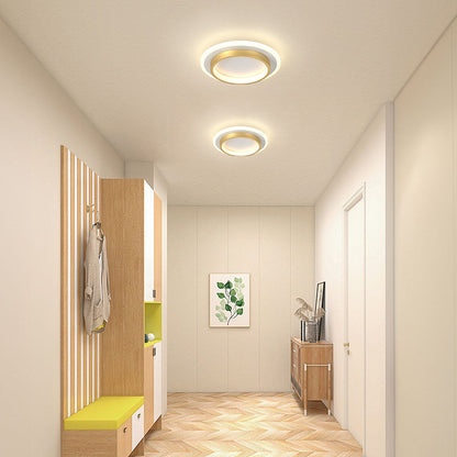 NOVAIR - Modern Round LED Ceiling Light for Hallways & Living Spaces