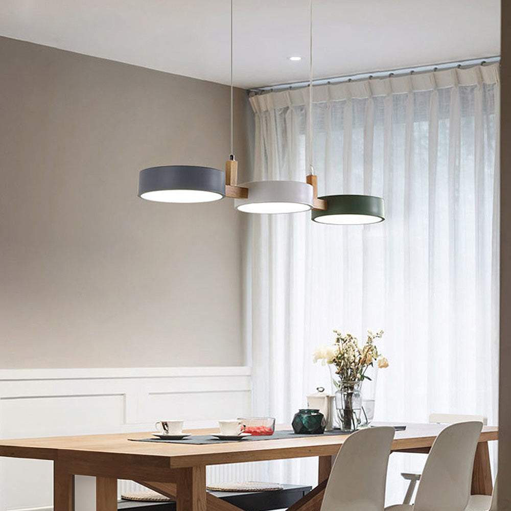 VESTRA - Nordic Minimalist Cylinder Pendant Light for Modern Spaces