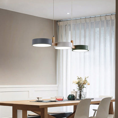 VESTRA - Nordic Minimalist Cylinder Pendant Light for Modern Spaces