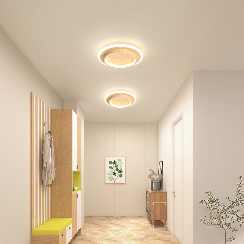 NOVAIR - Modern Round LED Ceiling Light for Hallways & Living Spaces