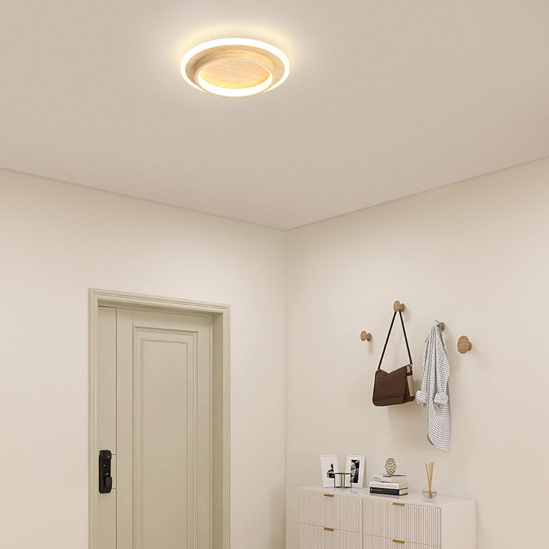 NOVAIR - Modern Round LED Ceiling Light for Hallways & Living Spaces