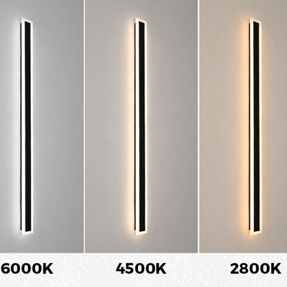 KALVO – Black Outdoor LED Wall Light for Modern Gardens & Patios