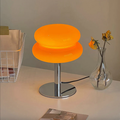 SOLVIA – Minimalist Glass Mini Table Lamp for Bedrooms & Living Spaces