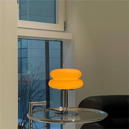 SOLVIA – Minimalist Glass Mini Table Lamp for Bedrooms & Living Spaces