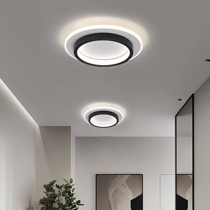 NOVAIR - Modern Round LED Ceiling Light for Hallways & Living Spaces