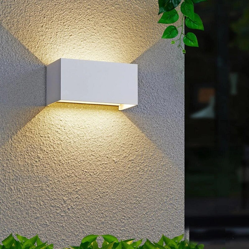 Variant image for Modern Outdoor Wall Light with Motion Sensor – Waterproof IP65 Garden Wall Lantern, Adjustable Beam Angle, 2-Pack-4