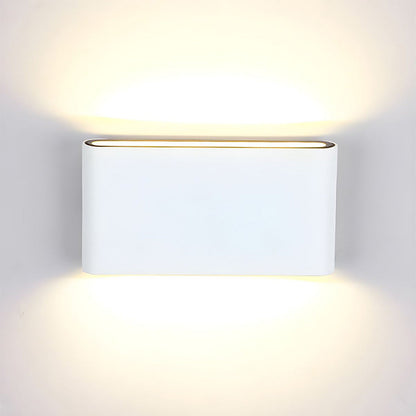 Contemporary Weatherproof LED Wall Sconce - Stylish Dual-Directed Illumination for Outdoor Spaces
