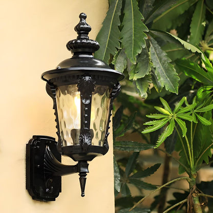 VETRO - Vintage Glass Outdoor Wall Light for Gardens & Entrances