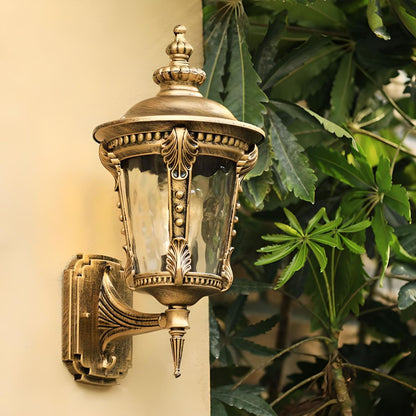 VETRO - Vintage Glass Outdoor Wall Light for Gardens & Entrances
