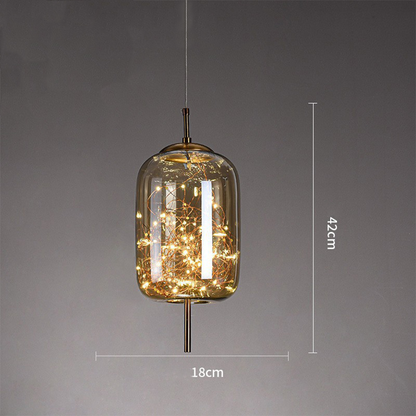 Nordic Chic LED Hanging Lamp - Illuminate Your Space with Timeless Style