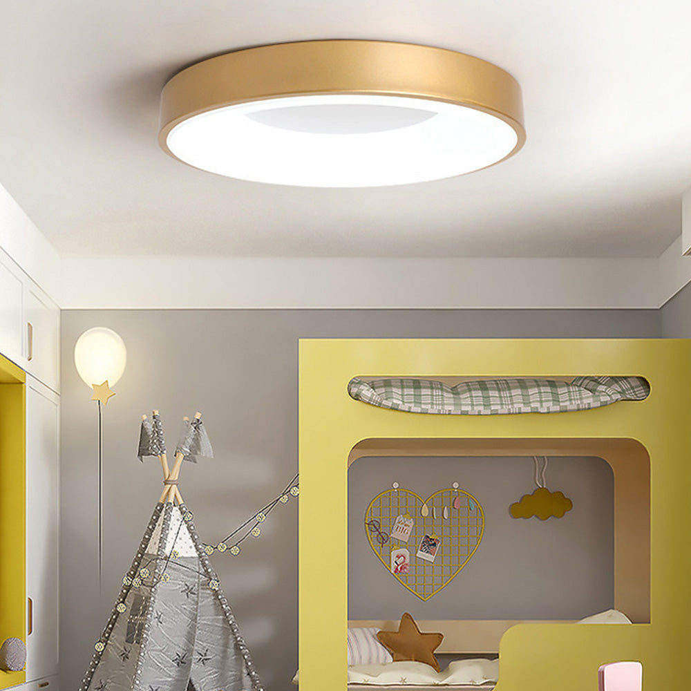 Vibrant Spectrum LED Ceiling Fixtures - Modern Illumination with a Touch of Color