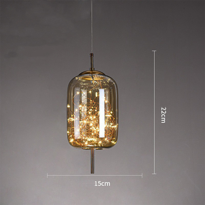 Nordic Chic LED Hanging Lamp - Illuminate Your Space with Timeless Style
