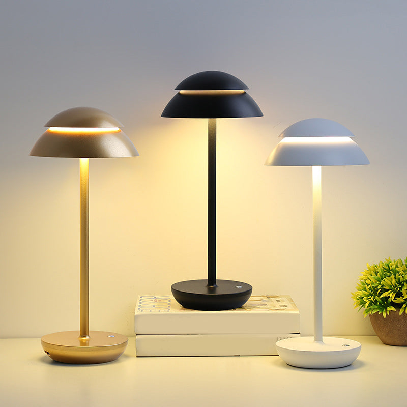 GLOVERA - Wireless Rechargeable LED Table Lamp with Modern Sleek Design