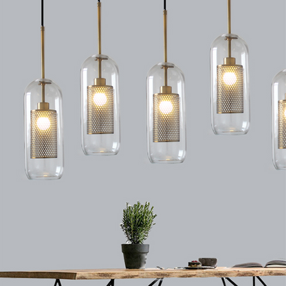 Shadowed Elegance Globe Pendant - A Chic Smoked Glass Lighting Fixture