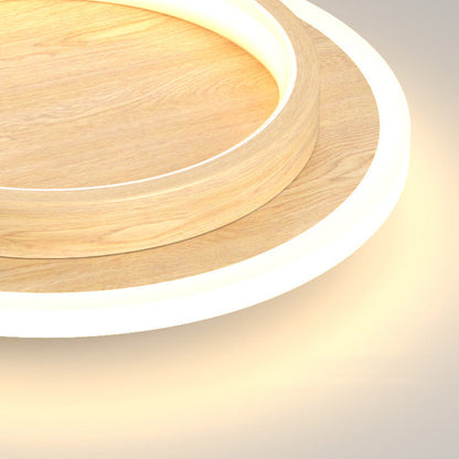 NOVAIR - Modern Round LED Ceiling Light for Hallways & Living Spaces