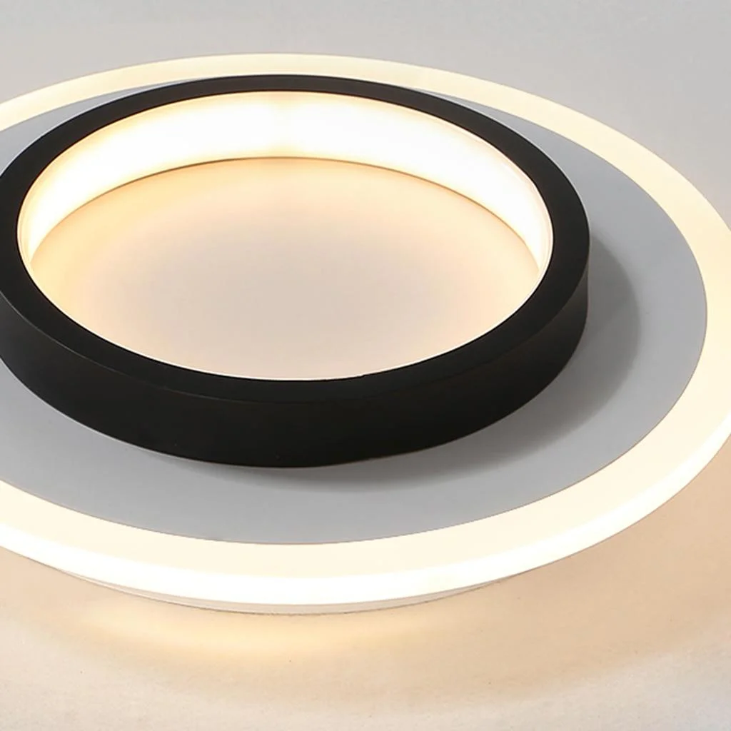 NOVAIR - Modern Round LED Ceiling Light for Hallways & Living Spaces